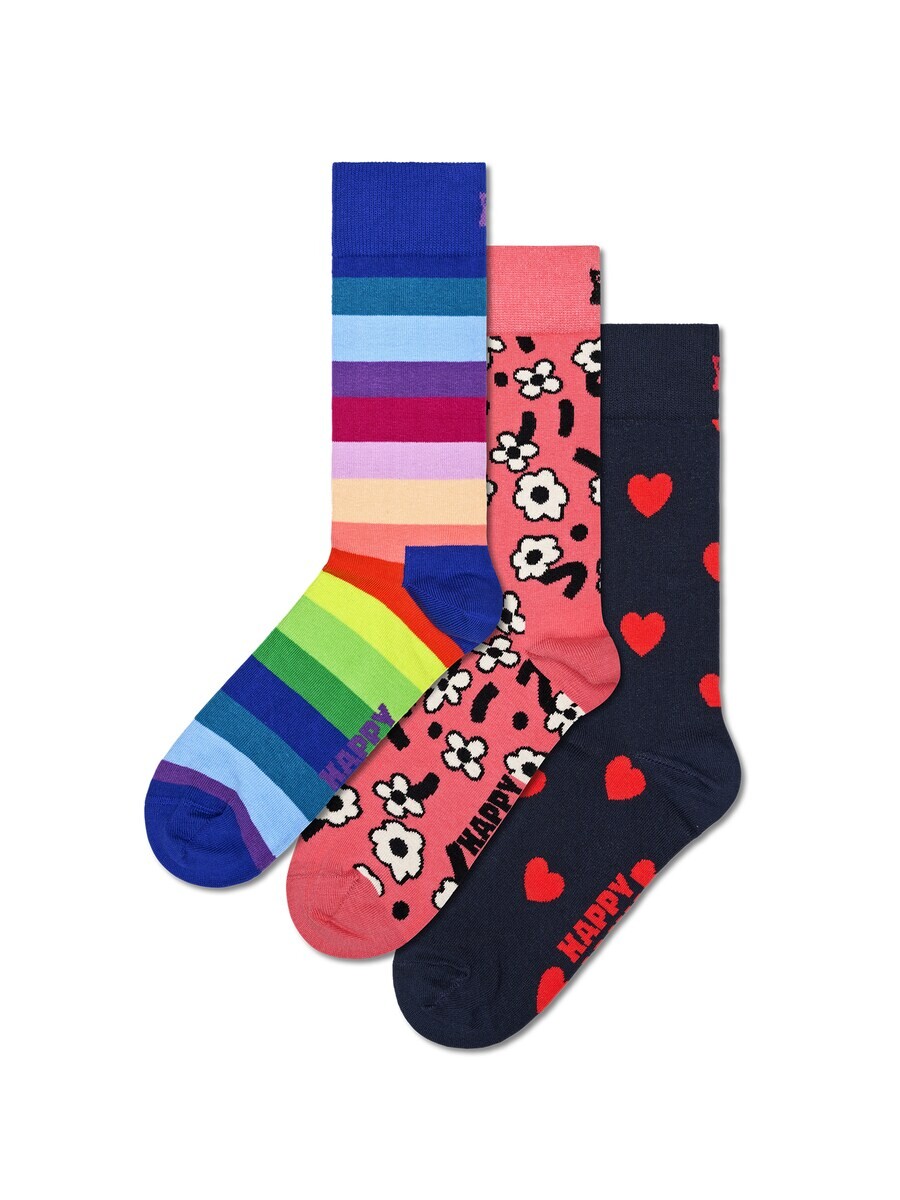 

Носки Happy Socks, ночной синий/голубой/лосось