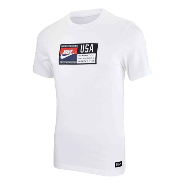 

Футболка Nike 2020-21 USA Voice Tag T-shirt 'White', белый