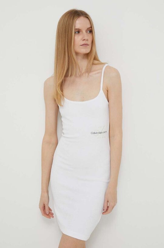 

Платье Calvin Klein Jeans, белый