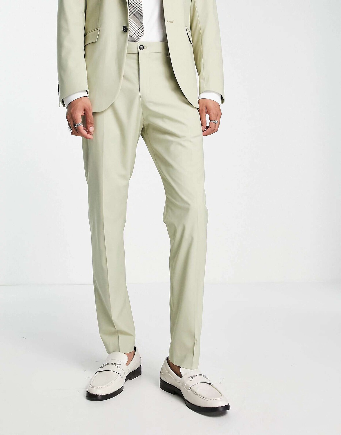 

Цветные костюмные брюки узкого кроя Selected Homme