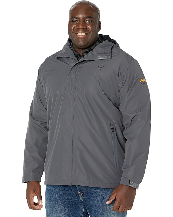 Куртка Ariat Big & Tall Rebar Stormshell H2O, цвет Rebar Grey