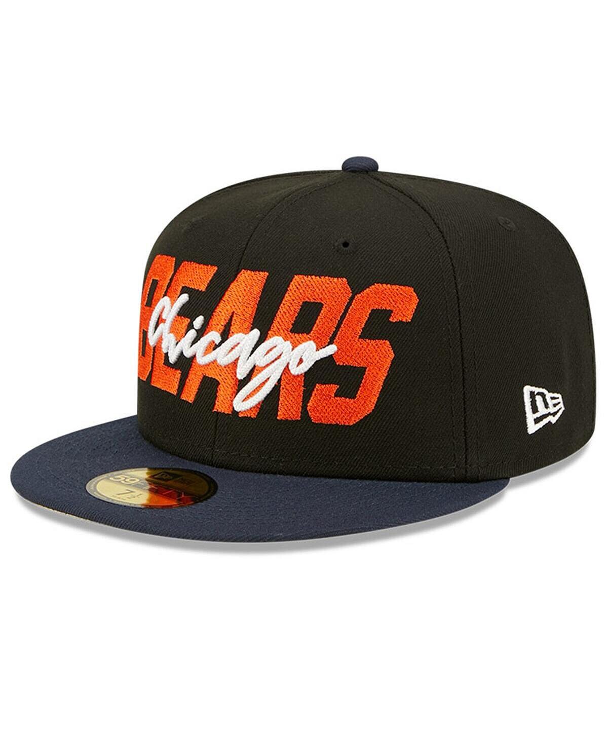 

Мужская черная, темно-синяя кепка Chicago Bears на драфте НФЛ 2022 года 59Fifty New Era