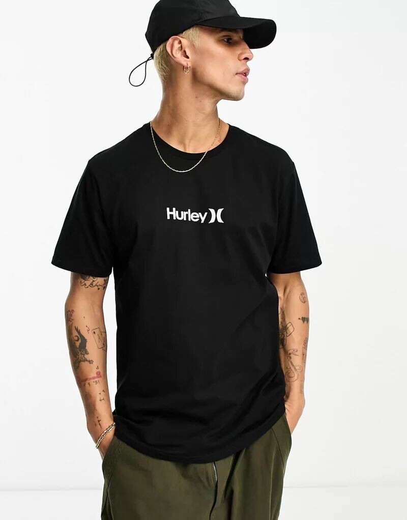 

Черная футболка Hurley H20