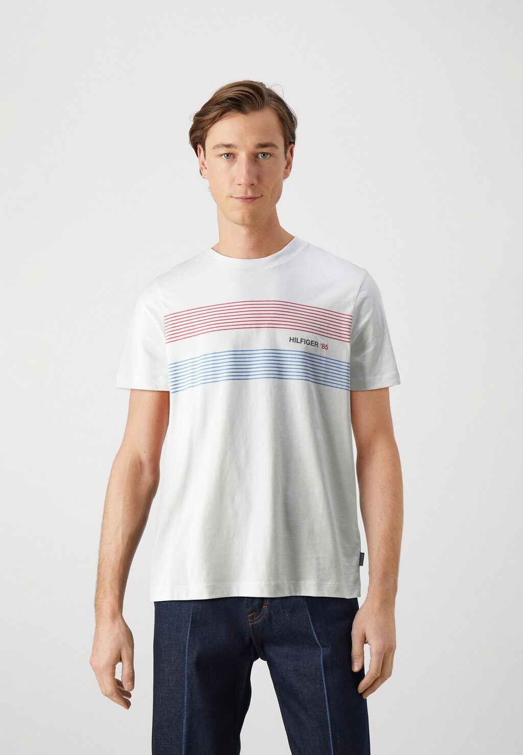 

Футболка с принтом CHEST 85 TEE Tommy Hilfiger, цвет white