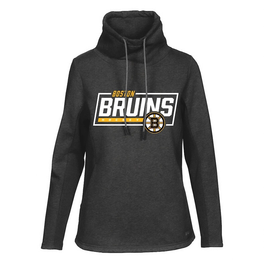 

Пуловер с капюшоном Levelwear Boston Bruins, черный