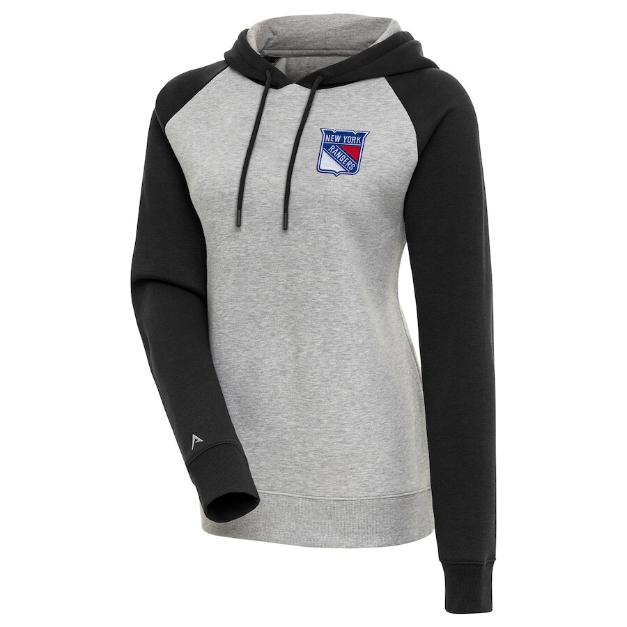 

Пуловер с капюшоном Antigua New York Rangers, серый
