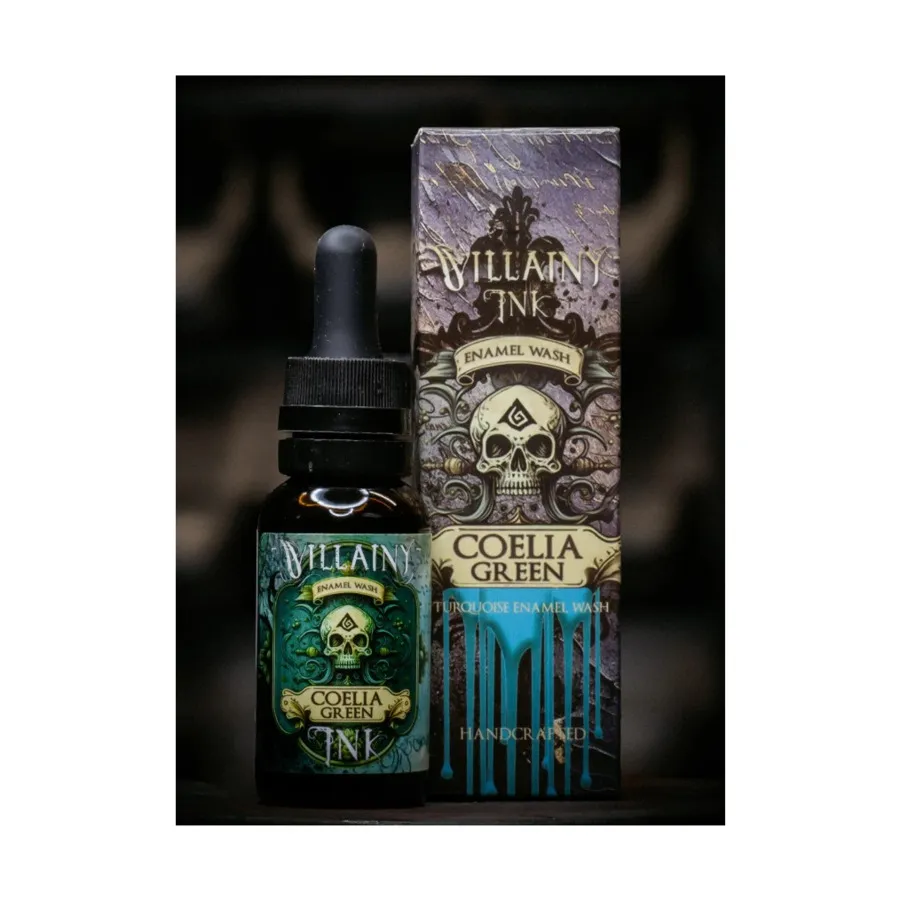 

Coelia Green Enamel Wash, Villainy Ink