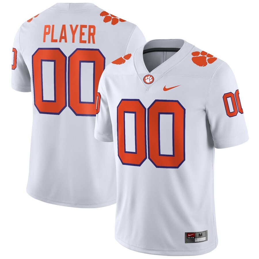 

Джерси Nike Clemson Tigers, белый