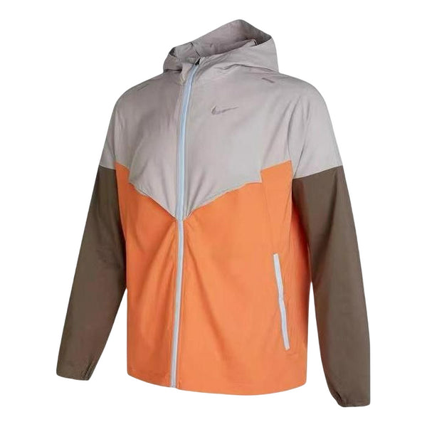 Куртка Men's Nike Colorblock Zipper Hooded Sports Hooded Long Sleeves Jacket Multicolor, мультиколор цена и фото