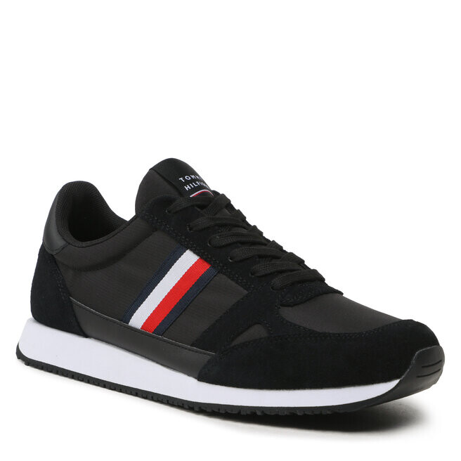 

Кроссовки Tommy Hilfiger RunnerLo Vintage, черный