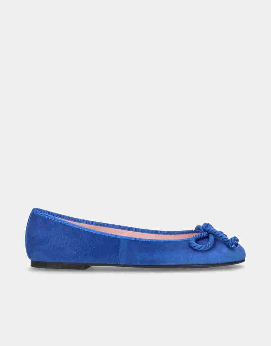 

Женские балетки Rosario из мягкой замши Pretty Ballerinas, темно-синий