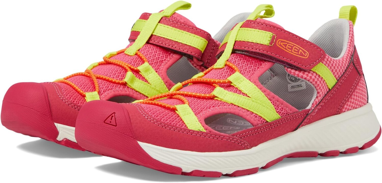 

Сандалии KEEN Kids Motozoa Sandal, цвет Jazzy/Evening Primrose