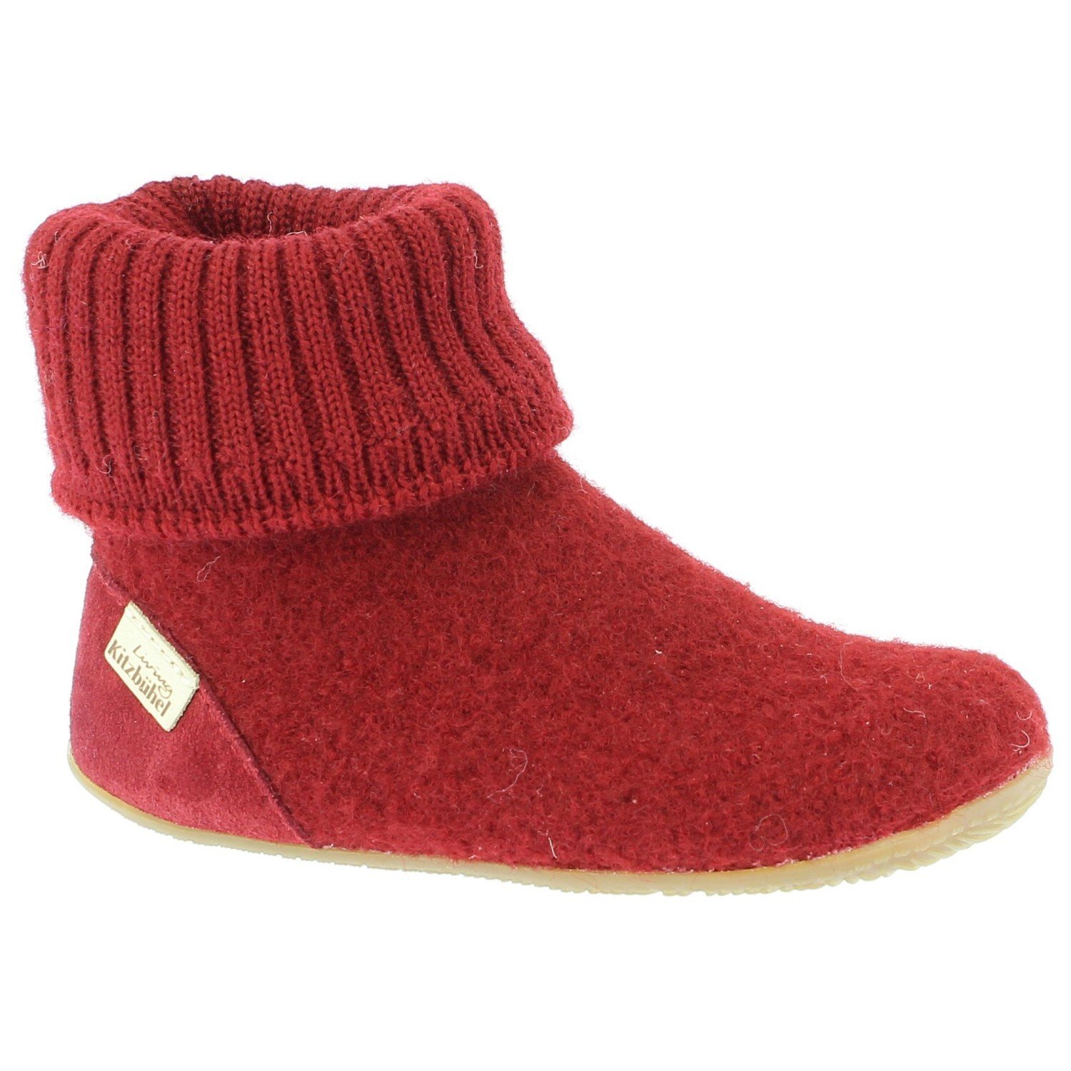 

Тапочки Living Kitzbühel Hüttenschuh Uni No. 4230, цвет Dark Cherry