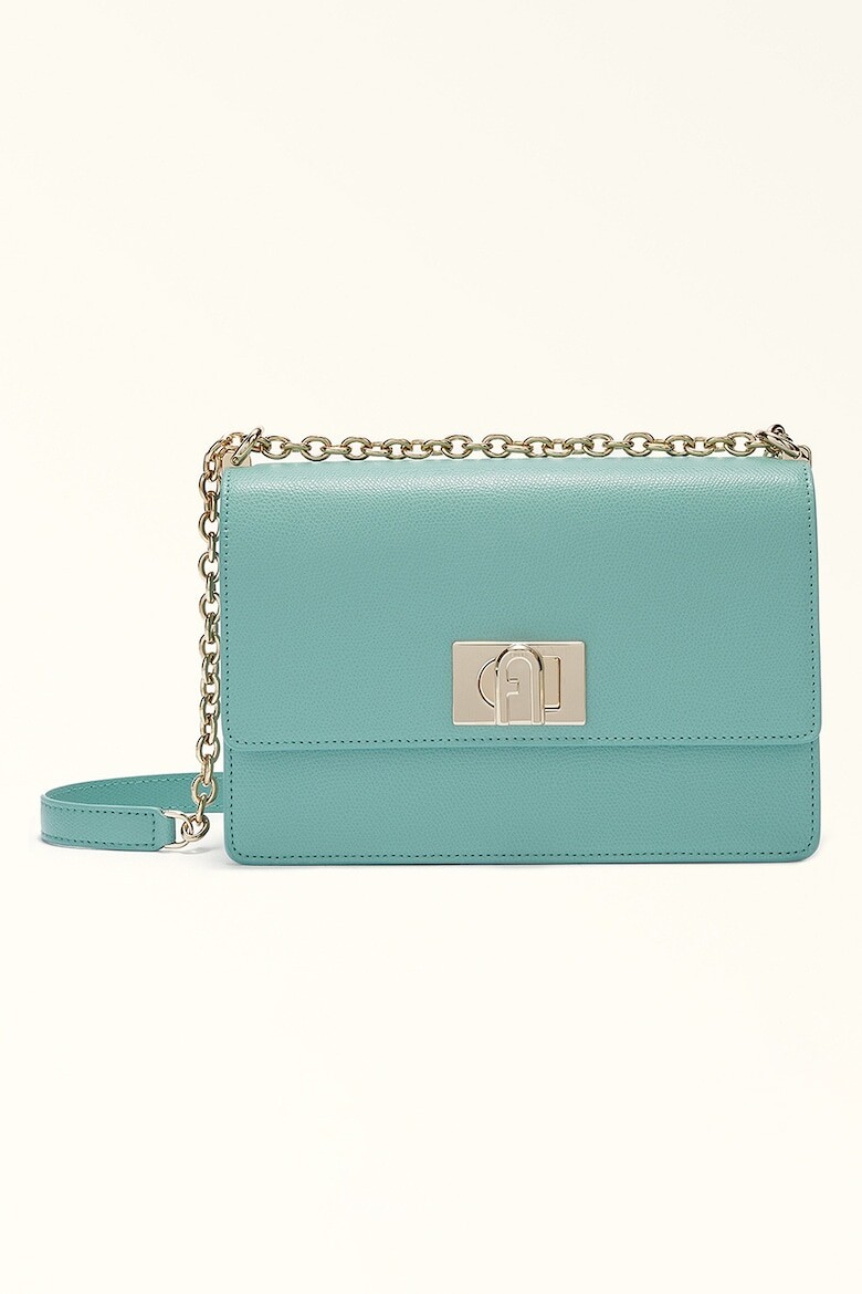 

Кожаная сумка 1927 года с ремешком-цепочкой Furla, зеленый