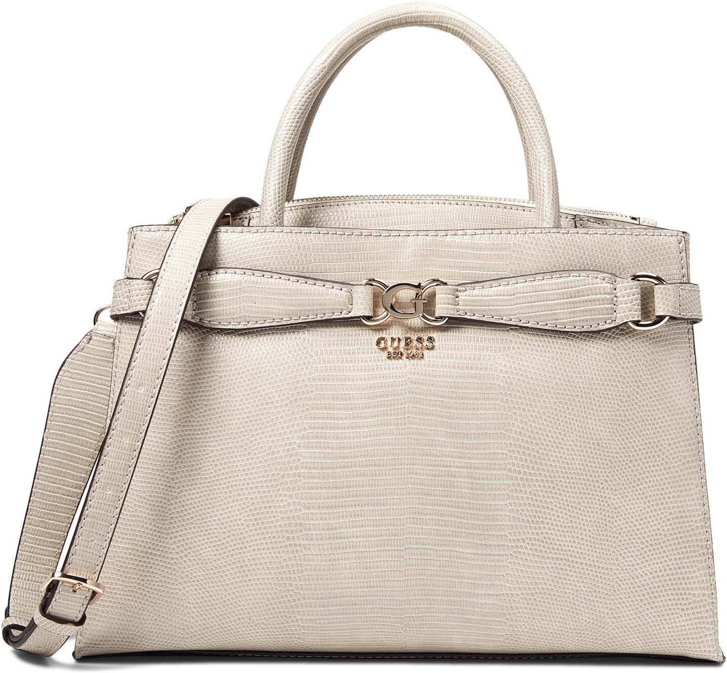 

Сумка GUESS Arlena Girlfriend Satchel, цвет Taupe
