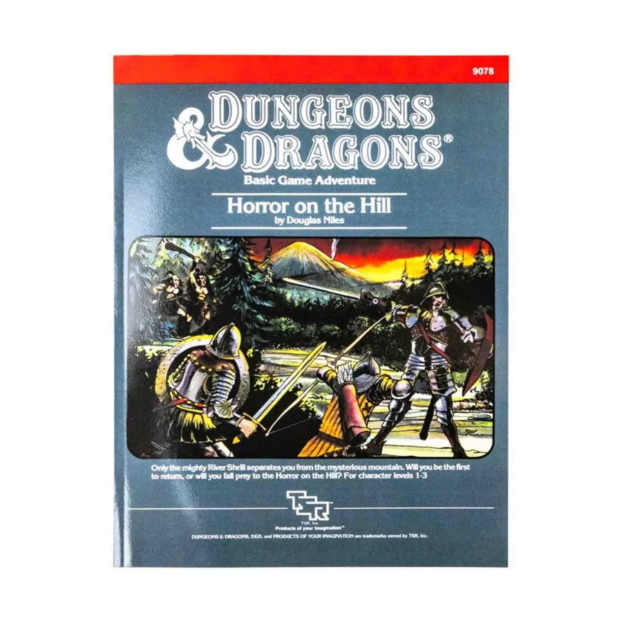 

Модуль Horror on the Hill (POD, Black & White), Basic Dungeons & Dragons (Original Edition) - Modules & Adventures - B Series