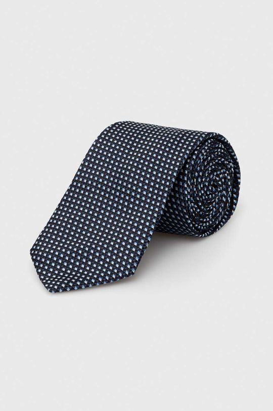 Шелковый галстук Boss, темно-синий
