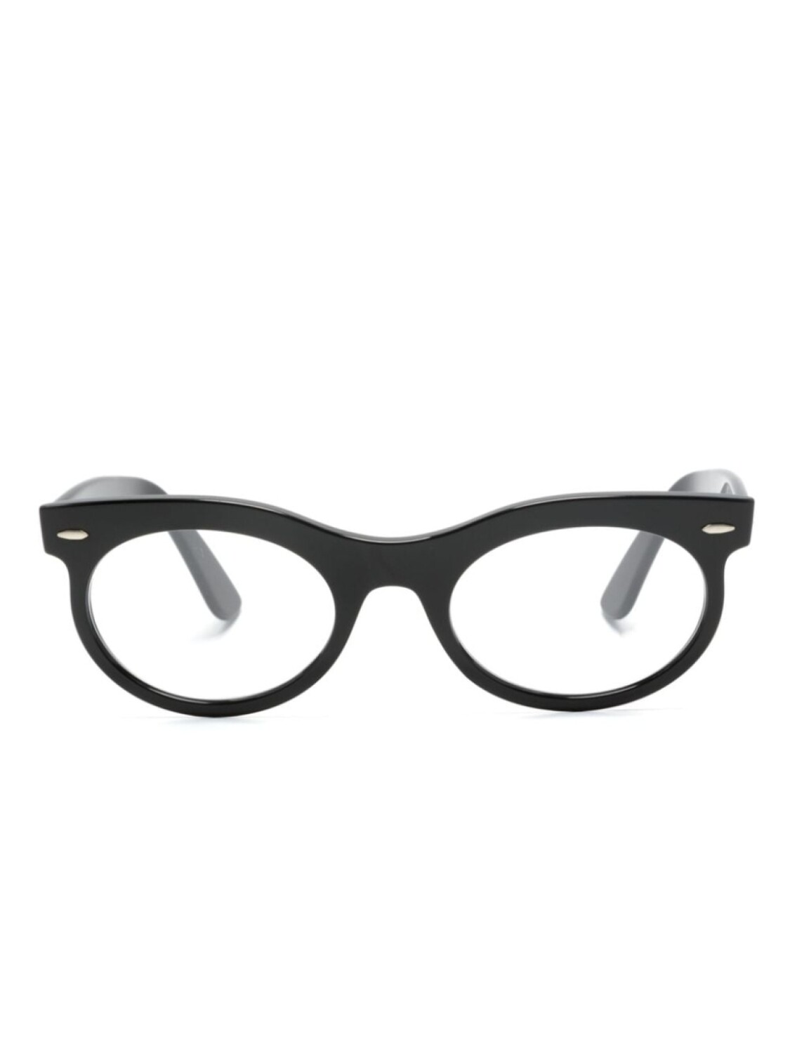 

Ray-Ban очки Wayfarer в овальной оправе, черный