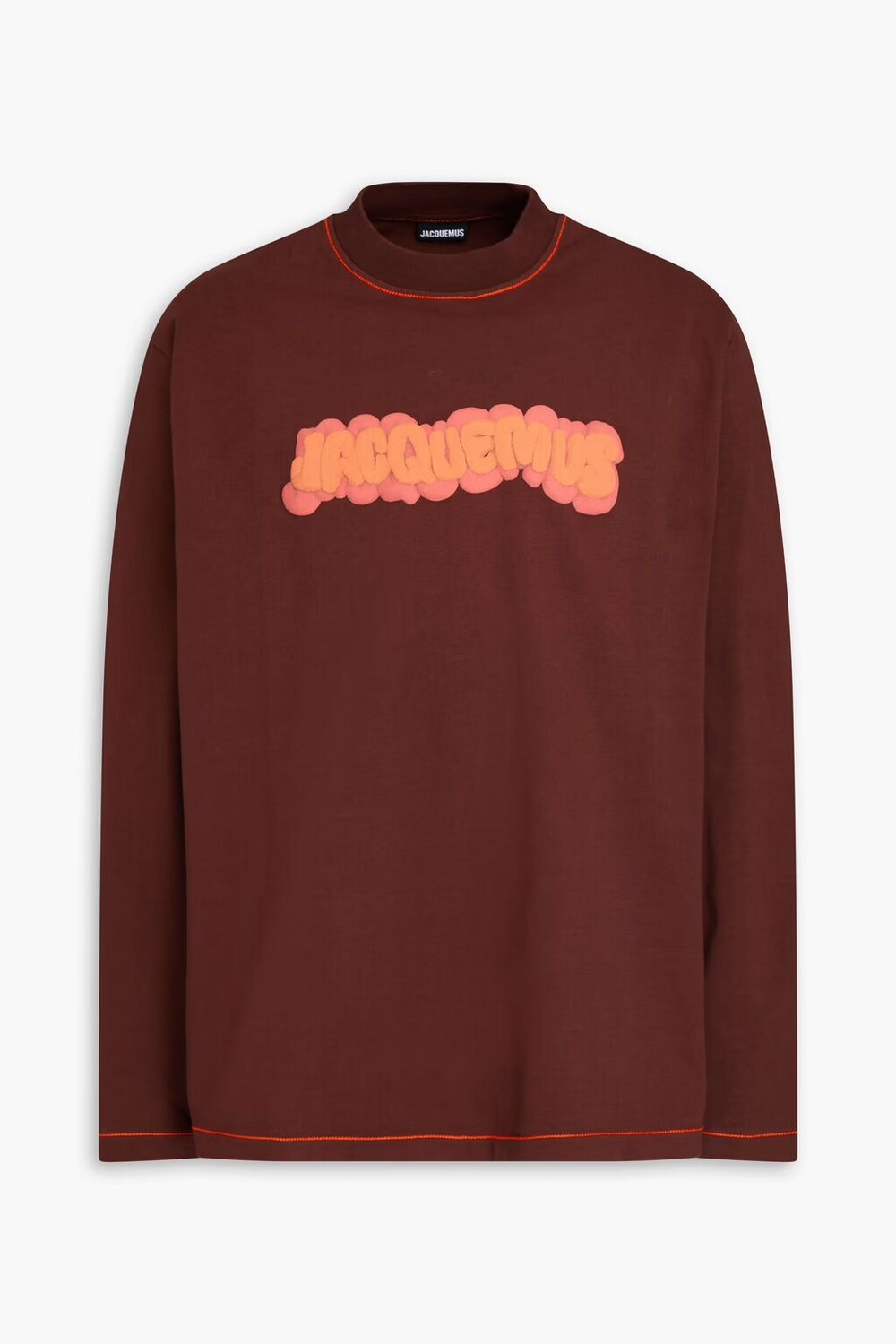 

Футболка из хлопкового джерси Pate A Modeler с логотипом Jacquemus, мерло