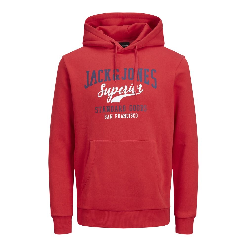 

Худи Jack & Jones Logo, красный