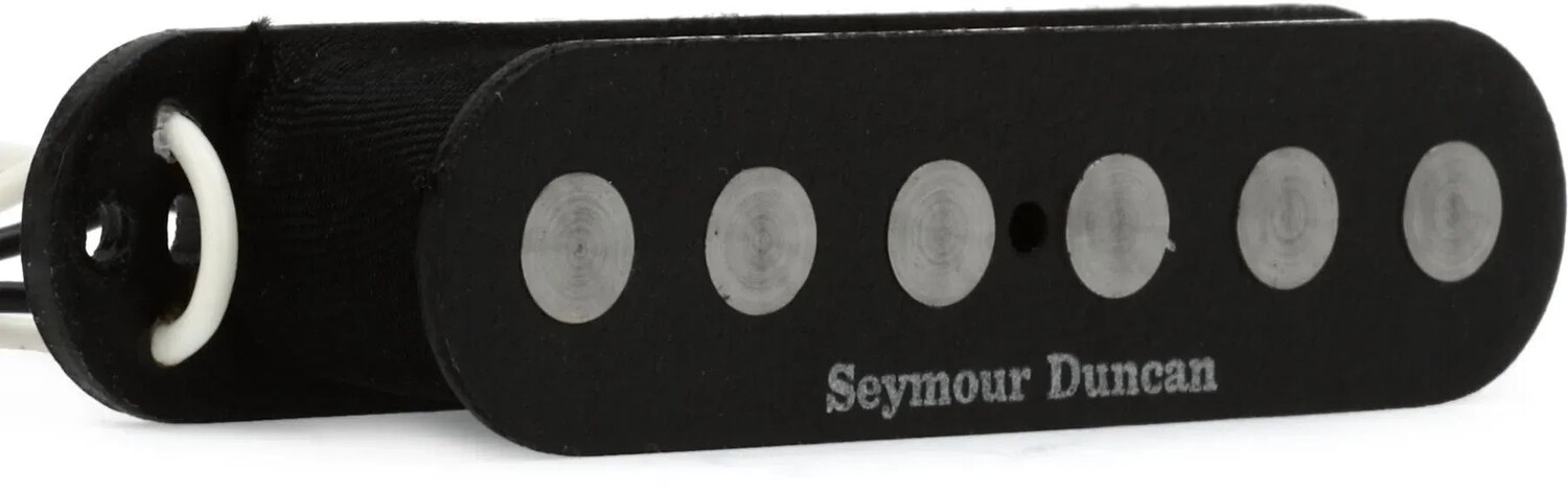 

Звукосниматель Seymour Duncan SSL-4 четвертьфунтовый с плоским грифом/бриджем и одинарной катушкой - черный