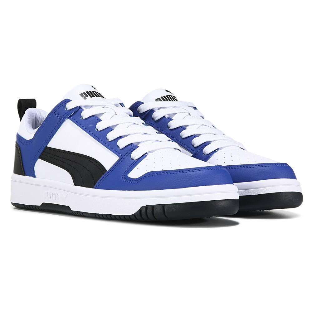 

Детские низкие кеды Rebound Layup Big Kid Puma, белый