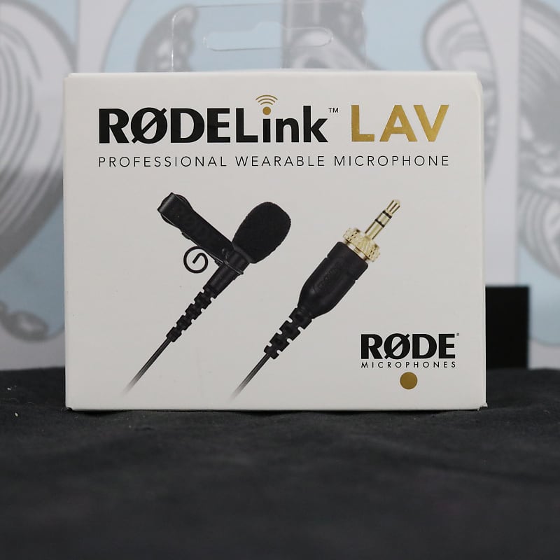 Микрофон RODE RODELink LAV Omnidirectional Lavalier Microphone rode rodelink lavalier петличный микрофон c разъёмом trs 3 5 мм с резьбовым фиксатором