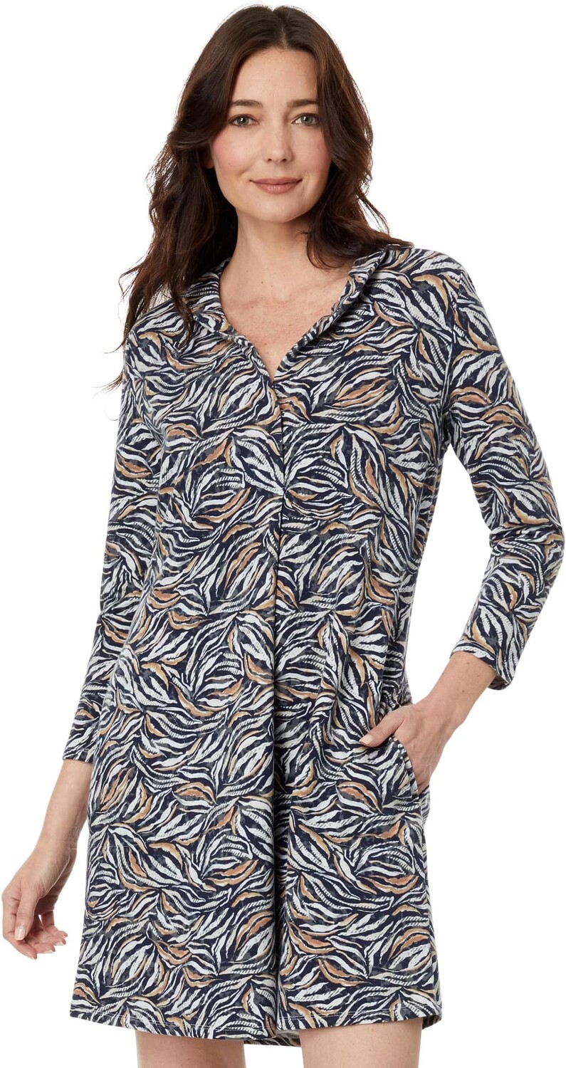 

Платье из лесного папоротника NIC+ZOE, цвет Grey Multi