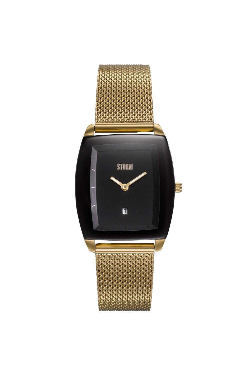 

Часы Storm Mini Zaire Gold Black из нержавеющей стали - 47474/gd/bk, черный