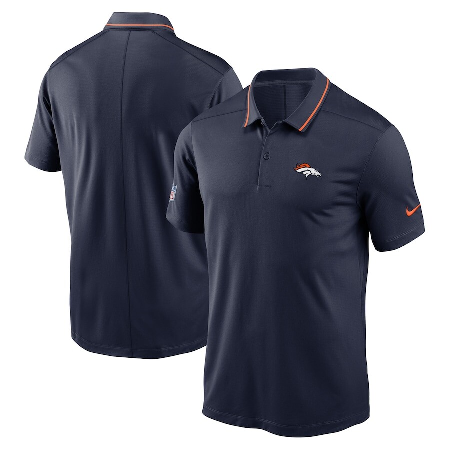 

Поло с коротким рукавом Nike Denver Broncos, нави