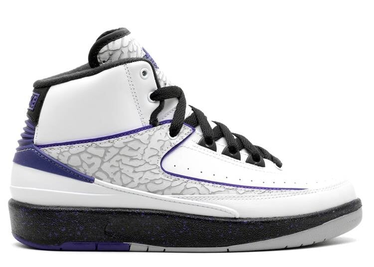 

Кроссовки AIR JORDAN 2 RETRO BG 'CONCORD', белый