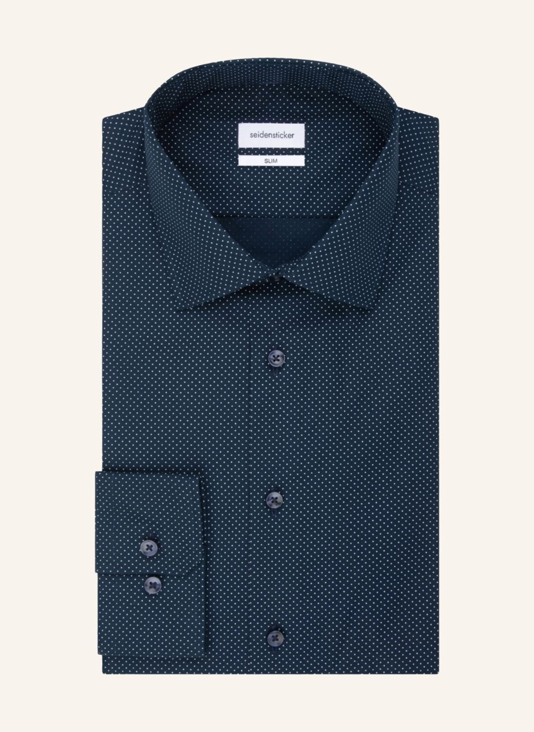 

Рубашка seidensticker Slim Fit, темно-синий