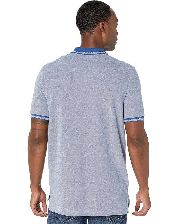 

Рубашка U.S. POLO ASSN. Short Sleeve Small Tip Birdseye Knit Shirt, цвет Evening Sail