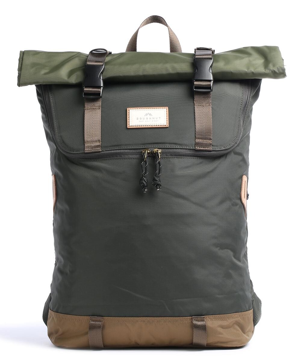 

Рюкзак Jungle Christopher Rolltop 15 дюймов из переработанного нейлона Doughnut, зеленый