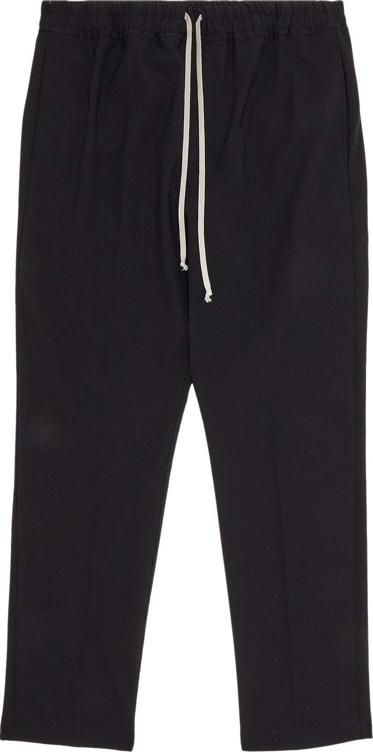 

Брюки Rick Owens Drawstring Slim Long 'Black', черный