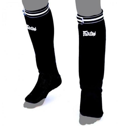 

Щитки мягкие Fairtex Shinguards SPE1, черный