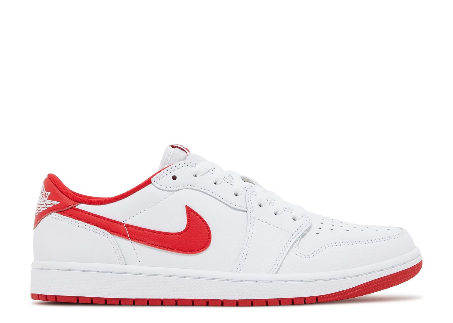

Кроссовки Air Jordan Air Jordan 1 Retro Low Og 'University Red', белый