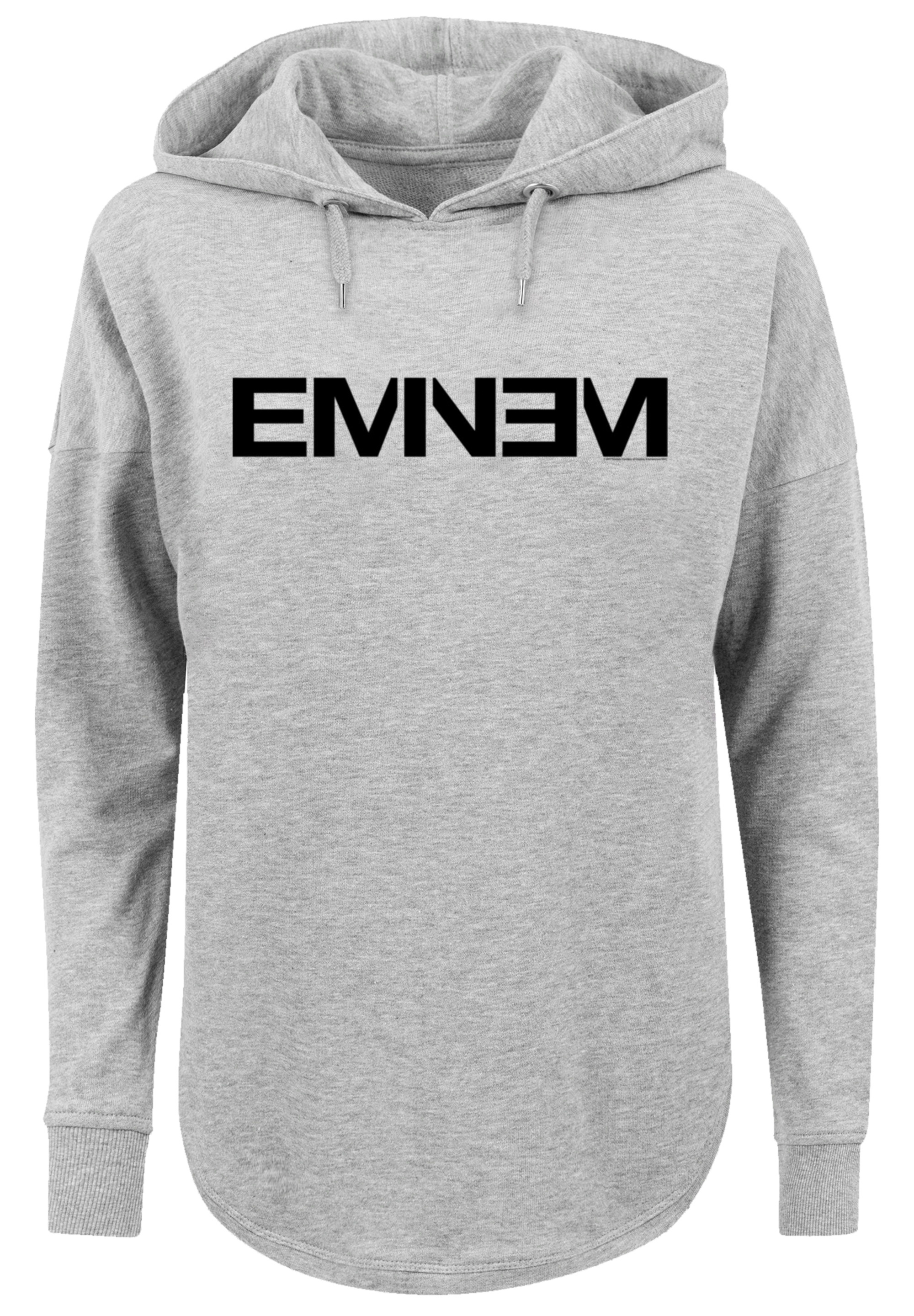 Толстовка F4NT4STIC Oversized Hoodie Eminem Rap Music, серый
