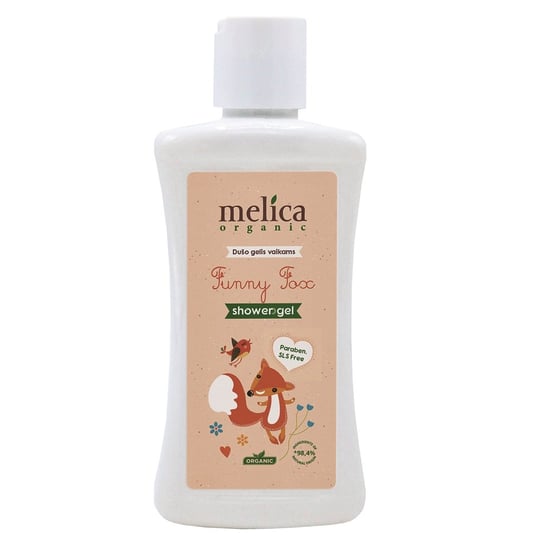 Гель для душа детский 300мл Melica Organic Funny Fox