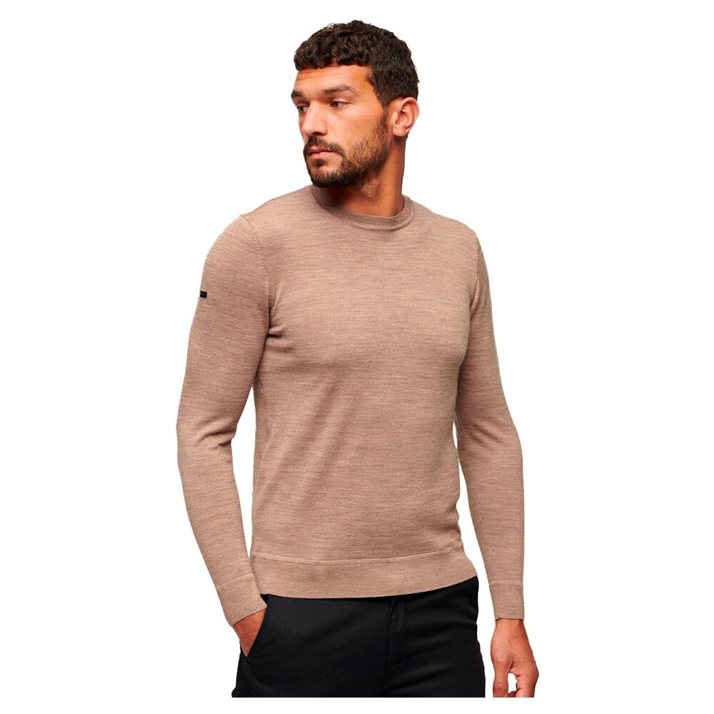 

Толстовка Superdry Studios Merino, коричневый