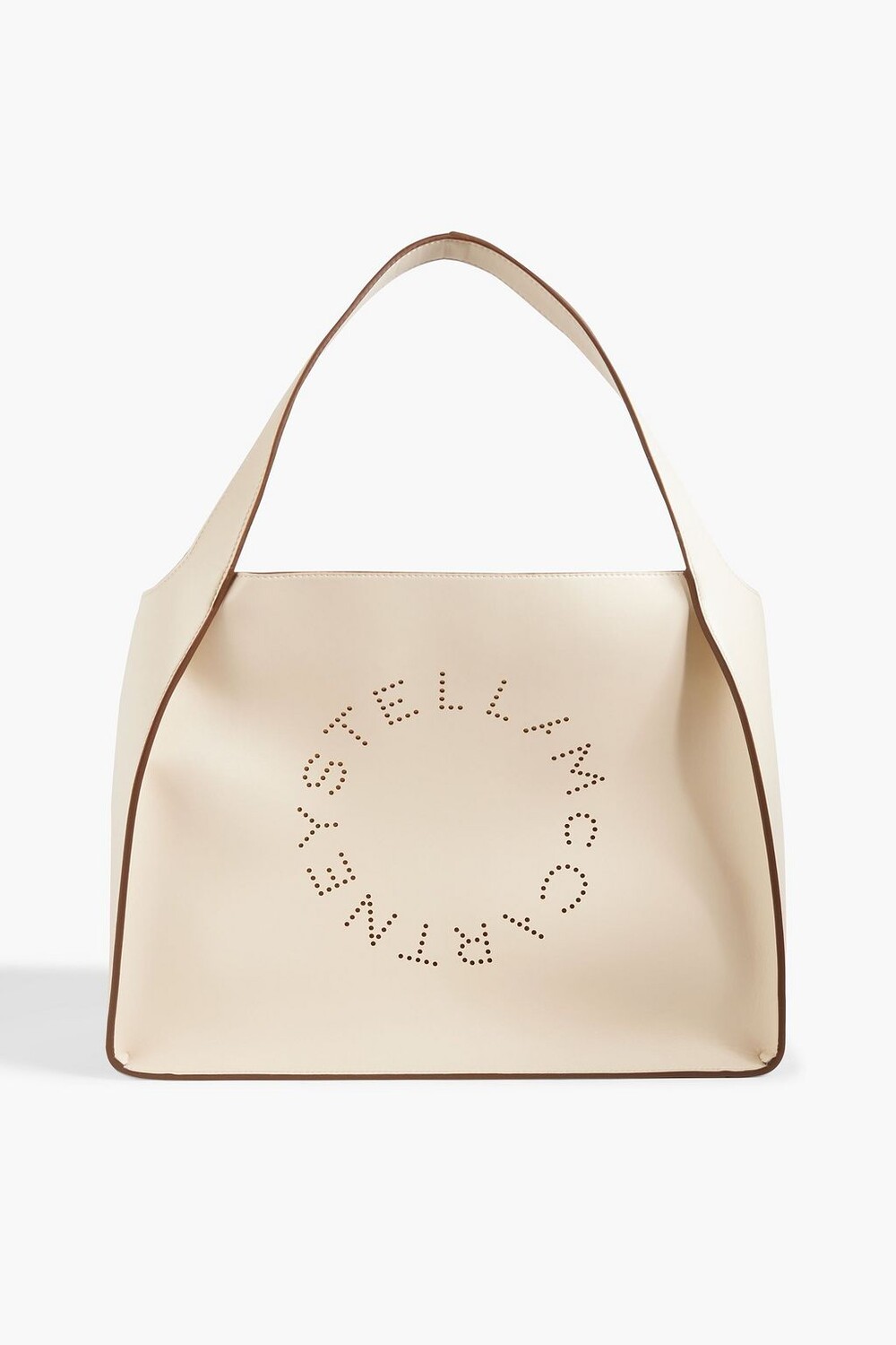

Перфорированная сумка-тоут из искусственной кожи STELLA MCCARTNEY, кремовый