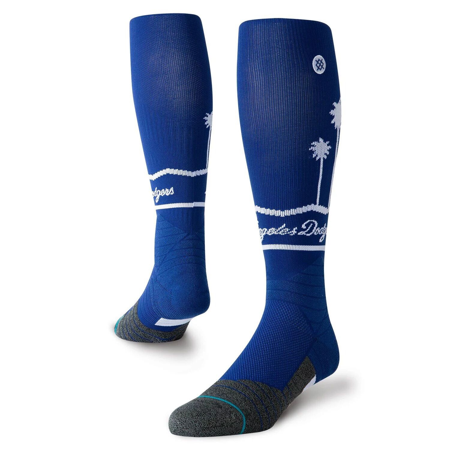 

Мужские носки Stance Los Angeles Dodgers Sisters Diamond Pro поверх икры