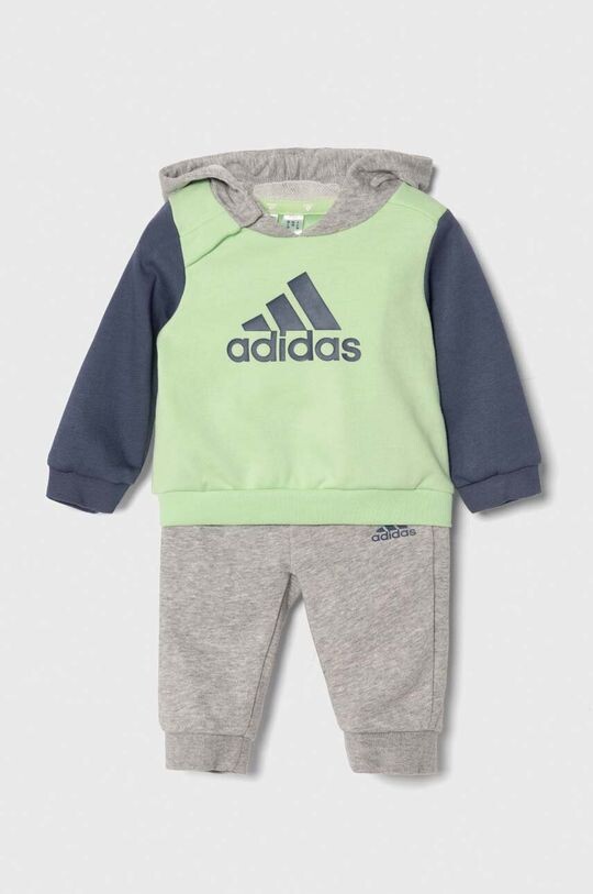 

adidas Детский спортивный костюм, зеленый