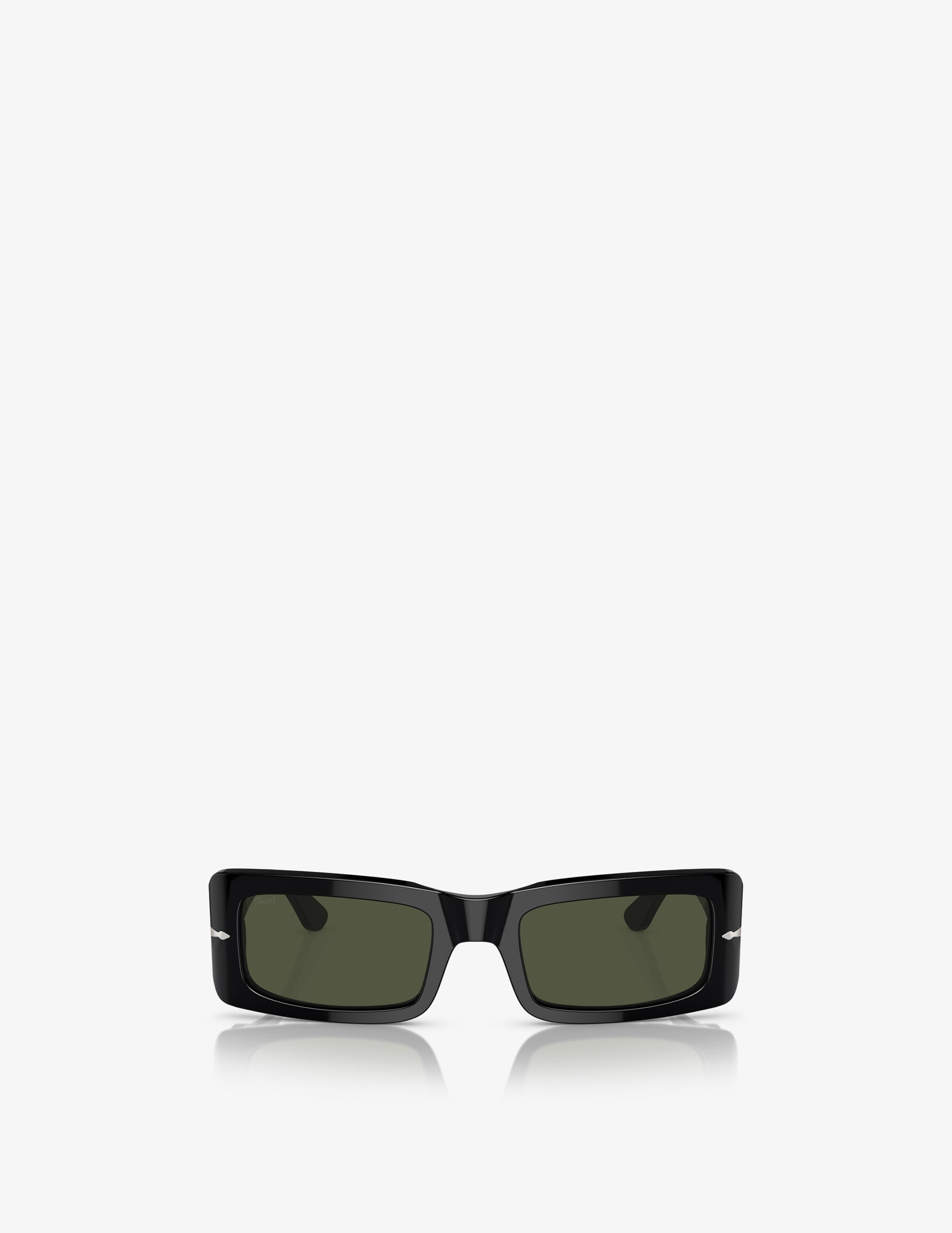 Солнцезащитные очки в квадратной оправе Persol, цвет Nero