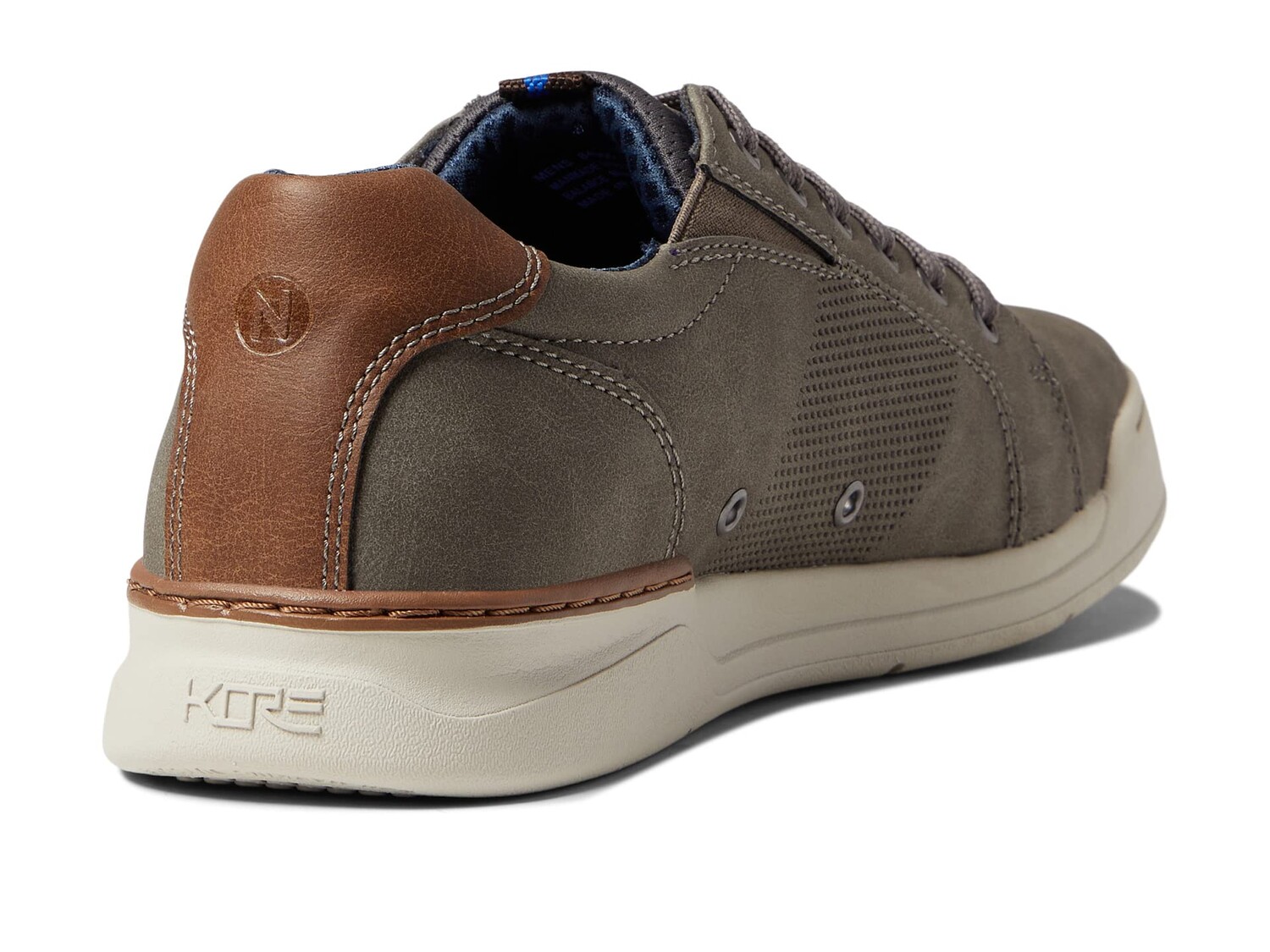 

Кроссовки Nunn Bush Kore Cruise Lace To Toe Oxford, серый