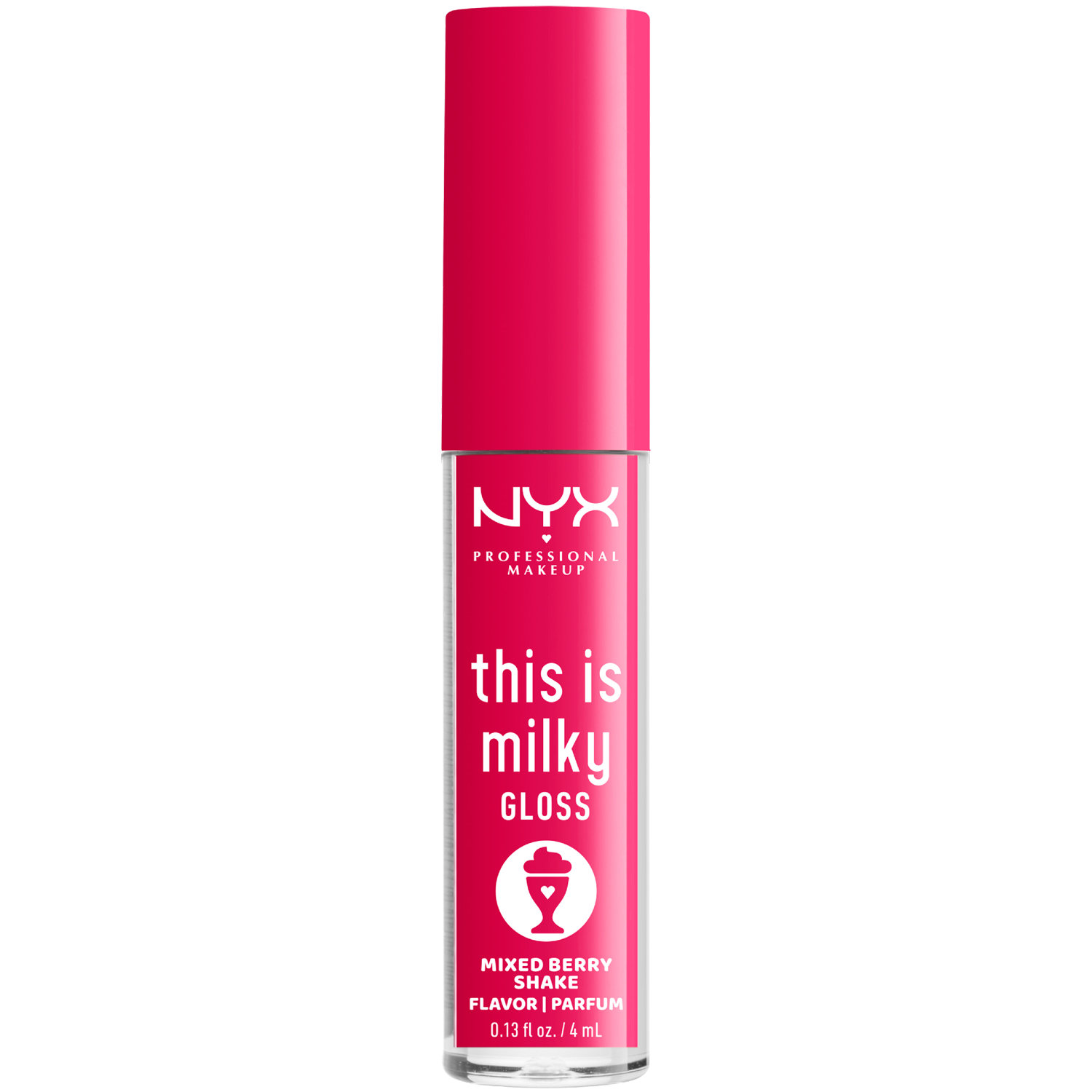 Блеск для губ «ягодный коктейль» Nyx Professional Makeup This Is Milky Gloss, 4 мл