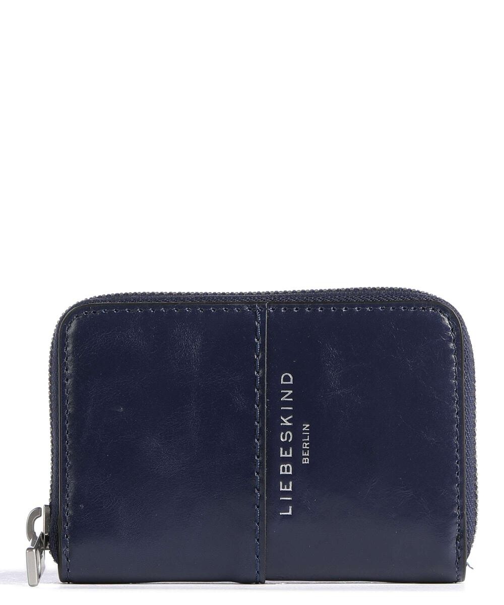 

Кошелек Mila Crinkled Eliza RFID из мелкозернистой кожи Liebeskind, синий