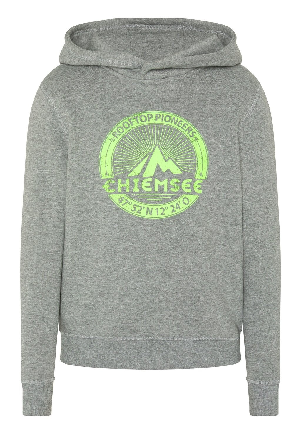 

Толстовка MIT LABEL-MOUNTAIN-PRINT Chiemsee, цвет neutral gray melange
