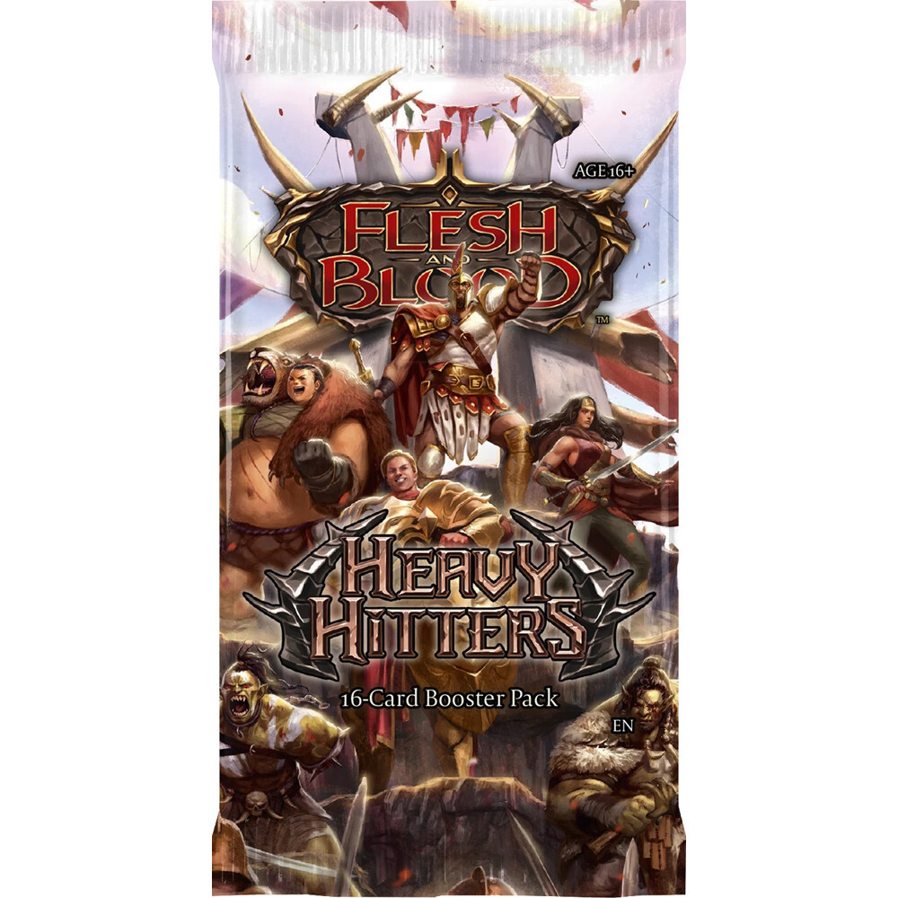 

Карточная игра Legend Story Studios Flesh & Blood TCG: Heavy Hitters - Booster Pack