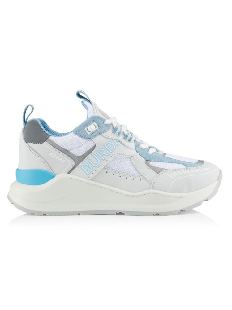 

кроссовки Sean с логотипом Burberry, цвет Pale Blue